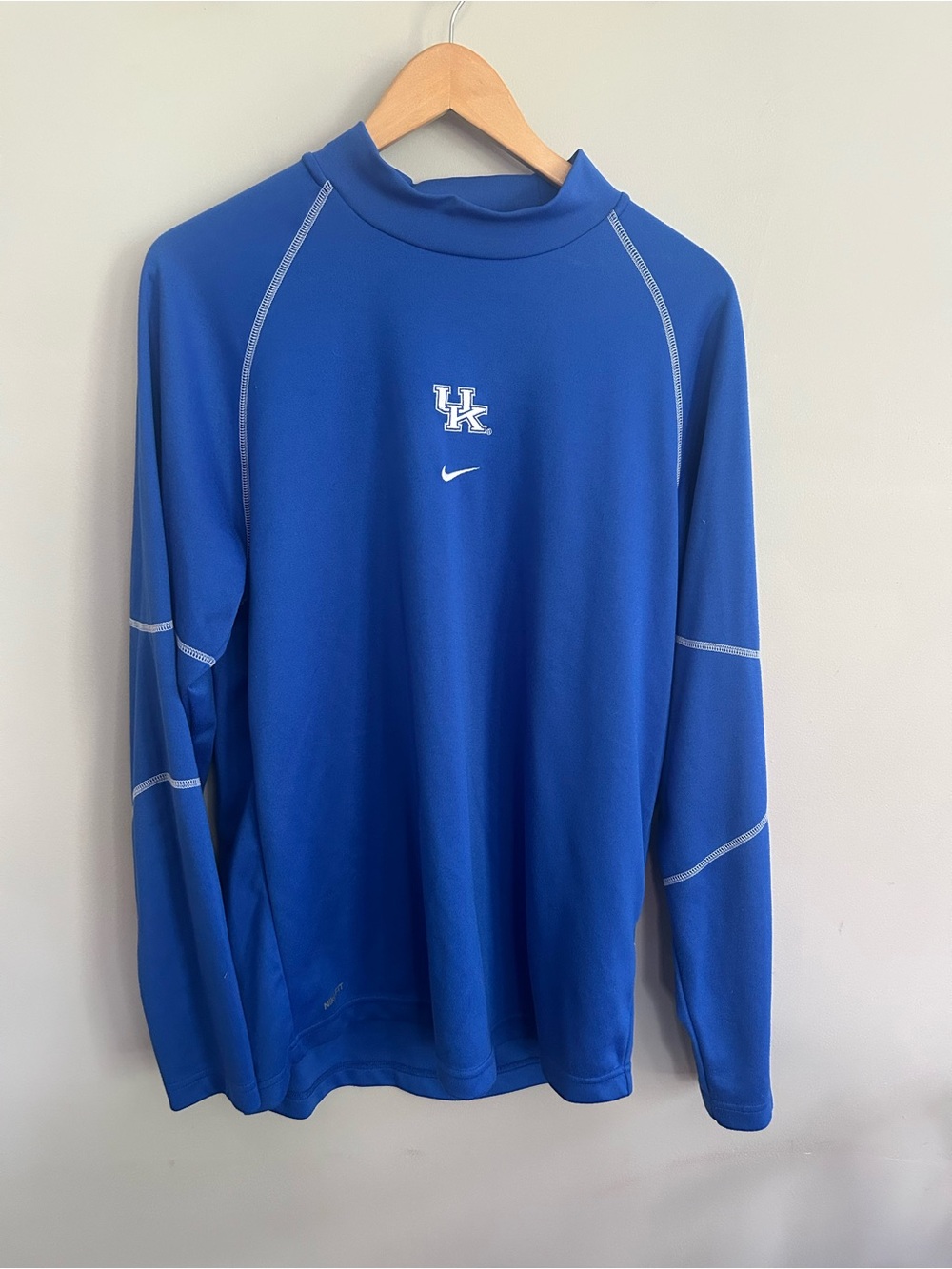 Nike University of Kentucky Blue Men’s Long-Sleeve Athletic Shirt